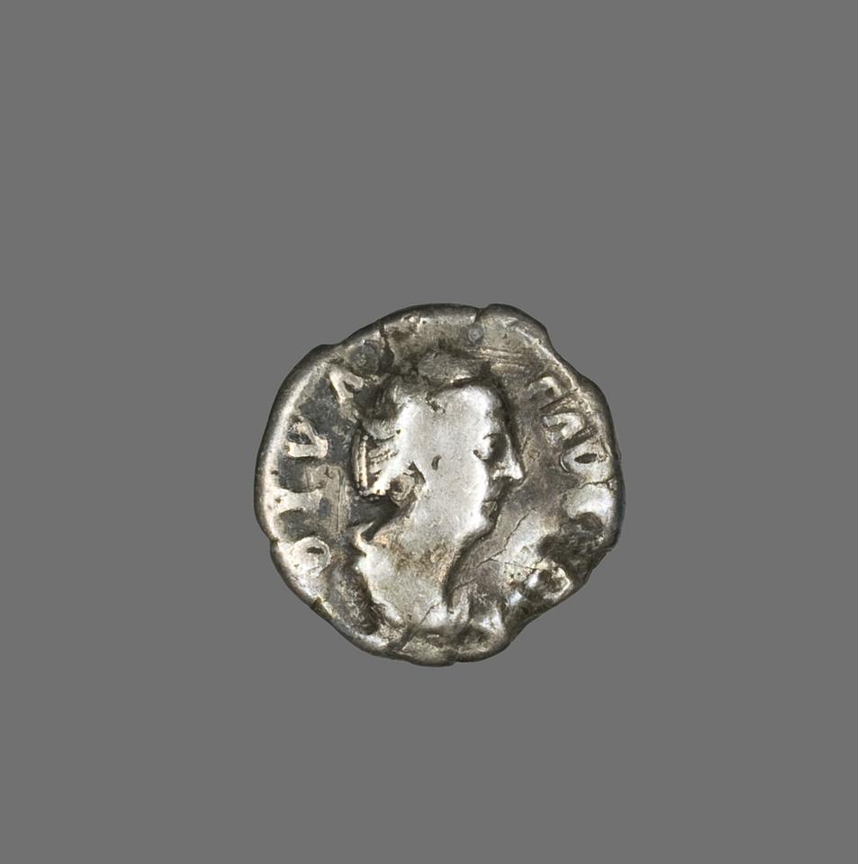 Faustina the Elder, Silver denarius, collection photograph AIC-10056, obverse