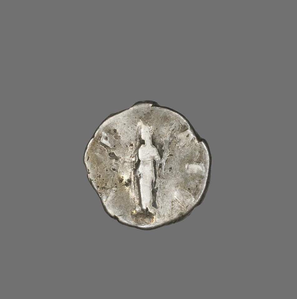 Faustina the Elder, Silver denarius, collection photograph AIC-10056, reverse