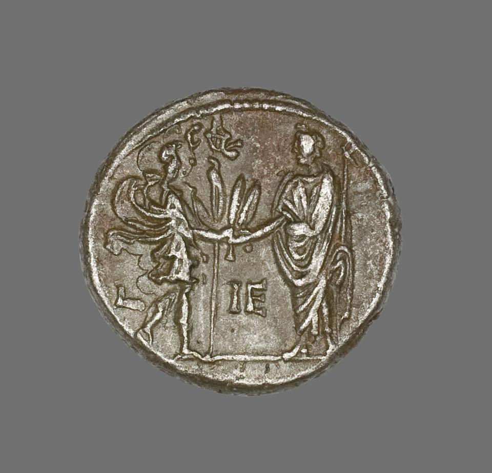 Hadrian, Billon tetradrachm, collection photograph AIC-139869, reverse
