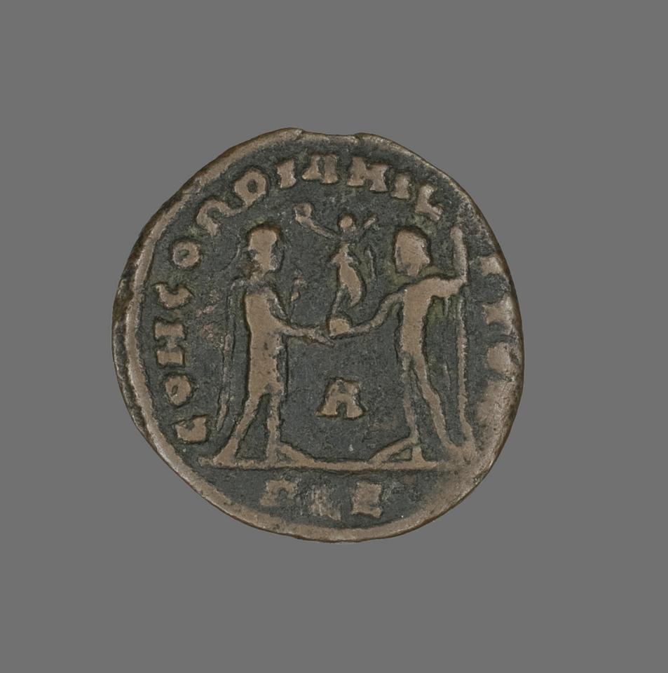 Maximian, Bronze follis, collection photograph AIC-141672, reverse