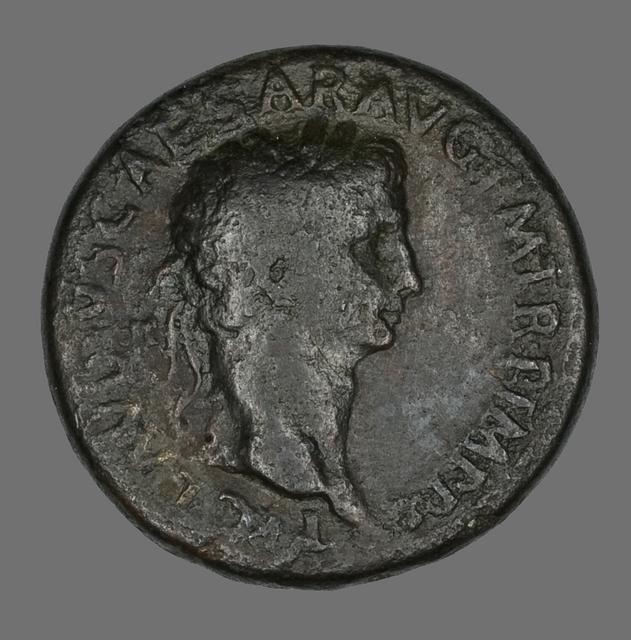 Claudius, Bronze (Orichalcum) Sestertius, Roman Imperial Coinage, obverse
