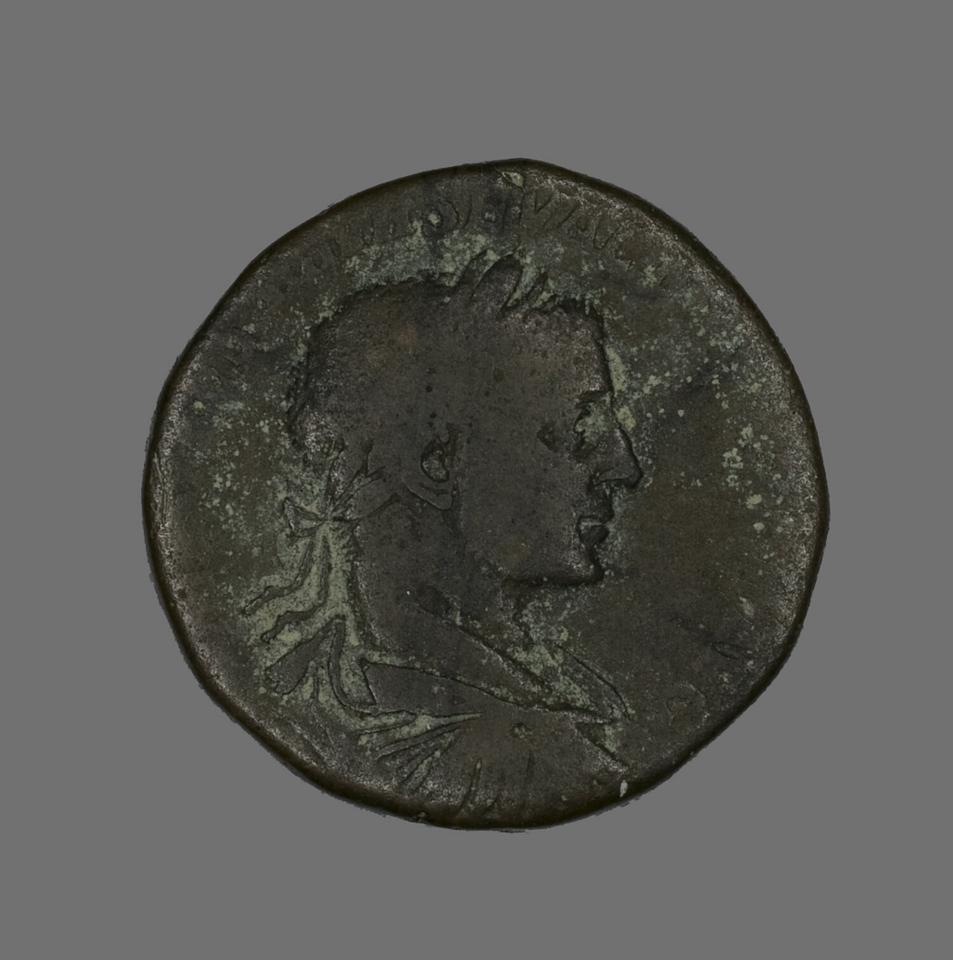 Severus Alexander, Bronze sestertius, collection photograph AIC-141738, obverse