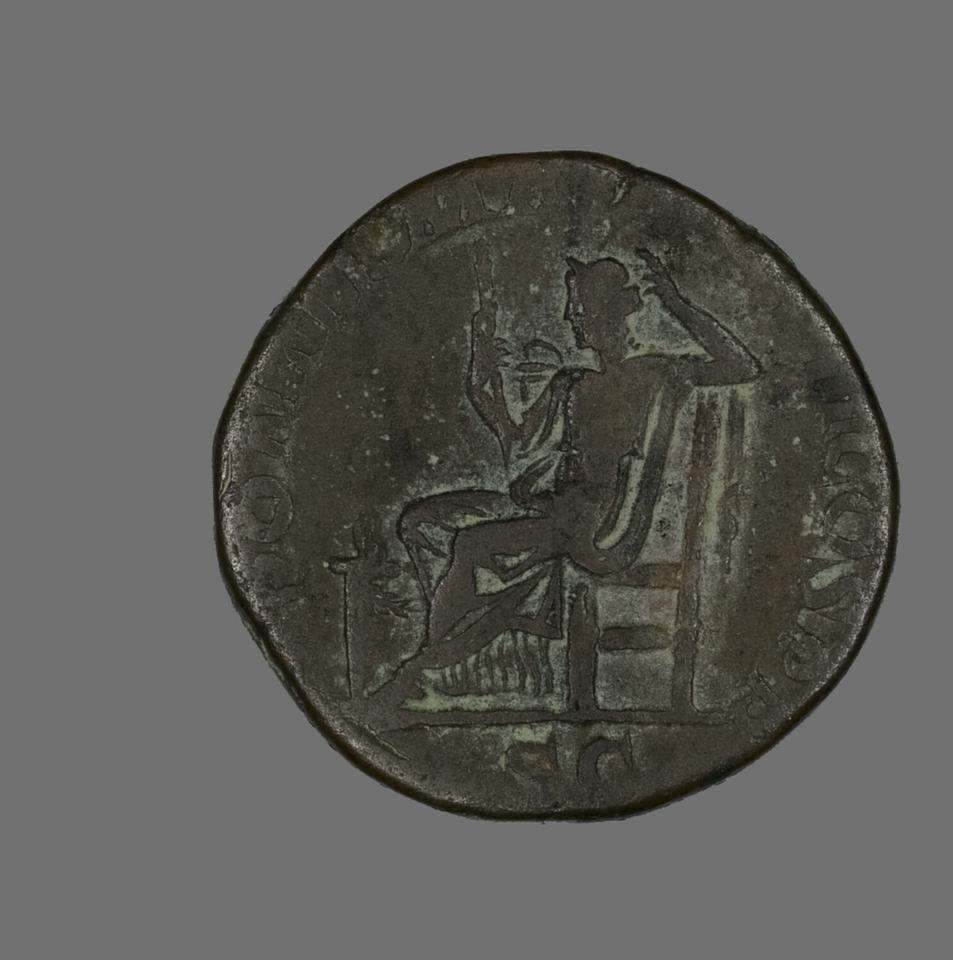 Severus Alexander, Bronze sestertius, collection photograph AIC-141738, reverse
