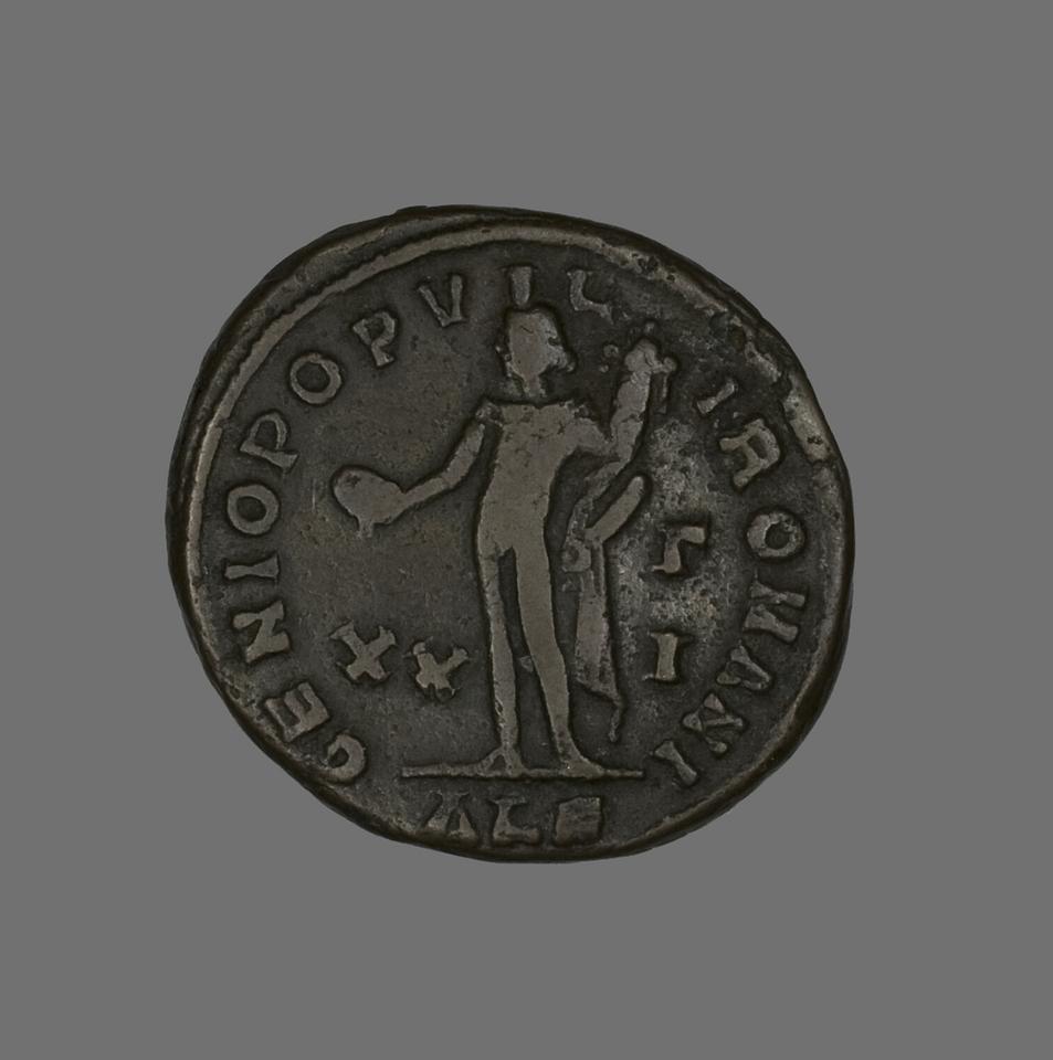 Galerius, Bronze follis, collection photograph AIC-141815, reverse