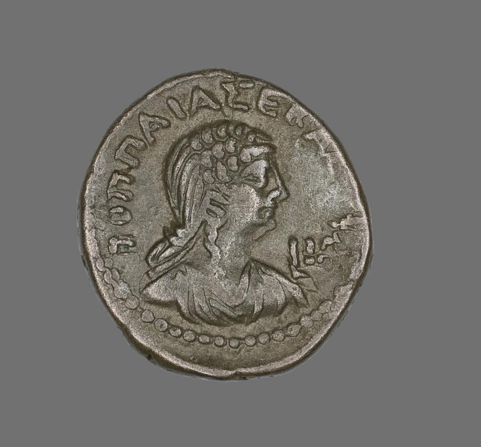 Nero, Billon tetradrachm, collection photograph AIC-142271, reverse