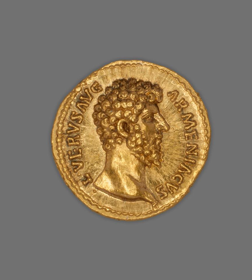Lucius Verus, Gold aureus, collection photograph AIC-5650, obverse