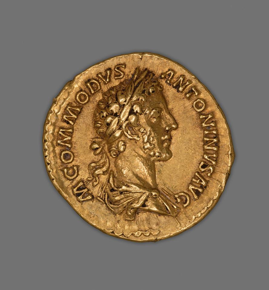 Commodus, Gold aureus, collection photograph AIC-5653, obverse