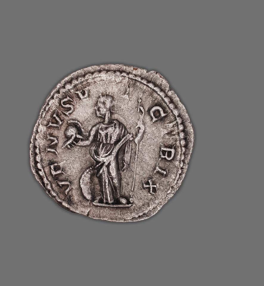 Julia Mamaea, Silver denarius, collection photograph AIC-5681, reverse