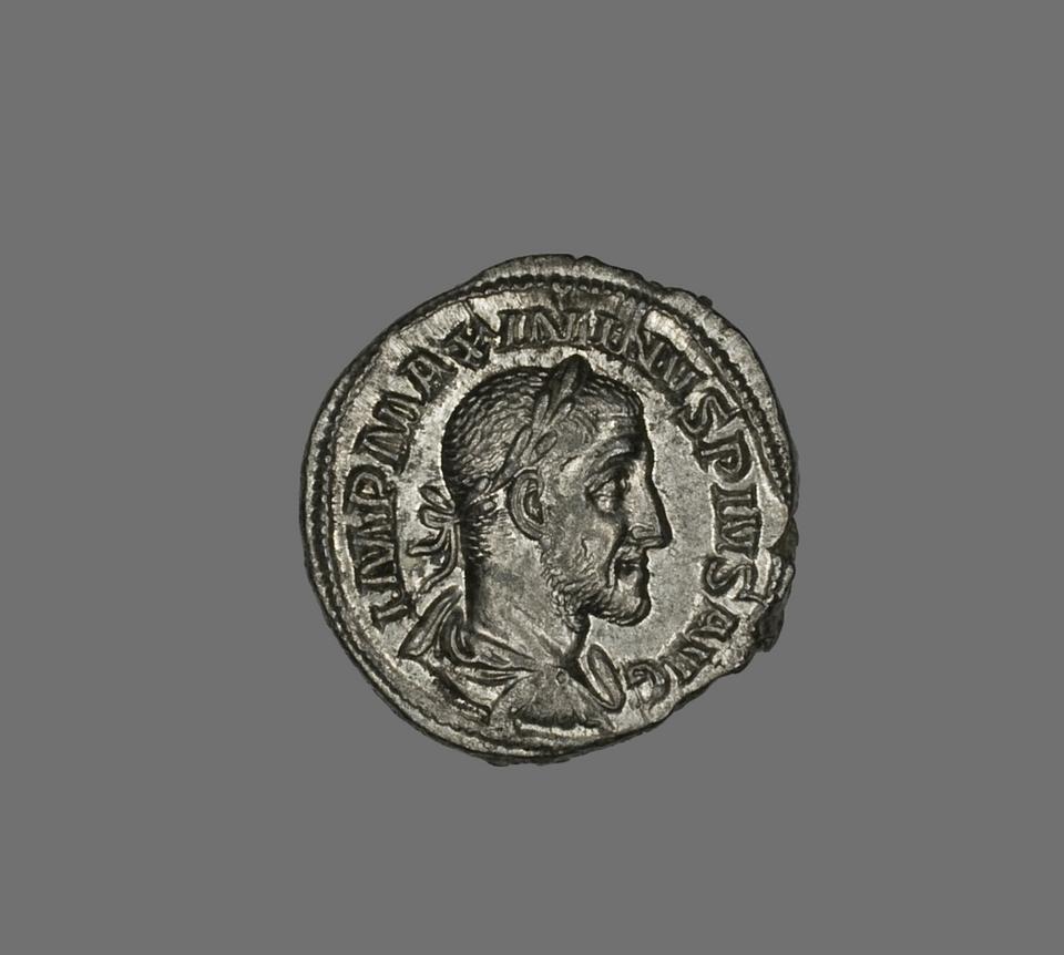 Maximinus I, Silver denarius, collection photograph AIC-5697, obverse