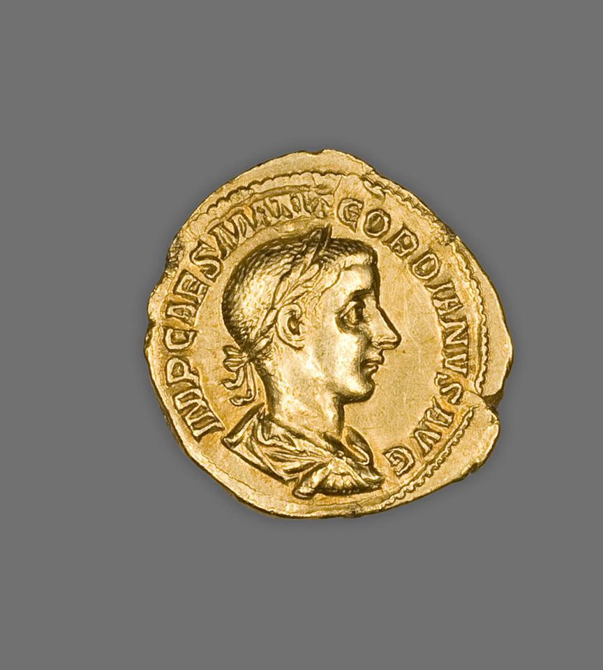 Gordian III, Gold aureus, collection photograph AIC-5704, obverse