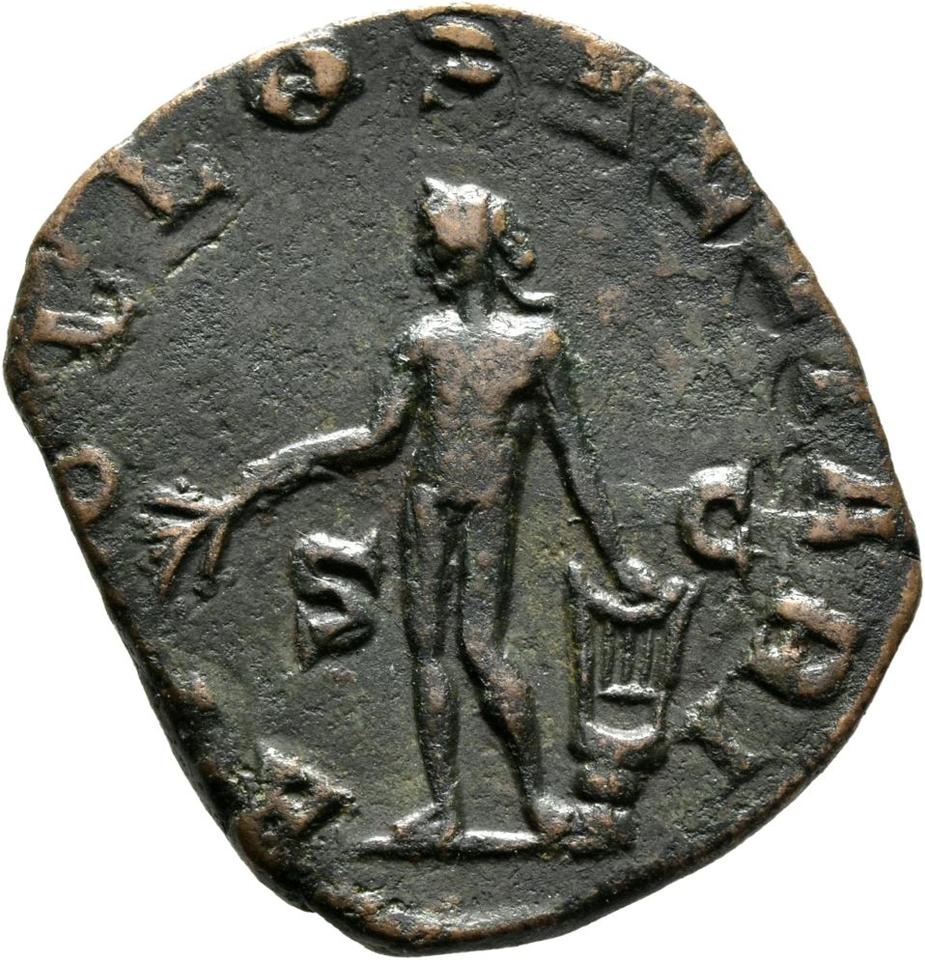 Trebonianus Gallus, copper-alloy sestertius, collection photograph Mainz-ID741, reverse