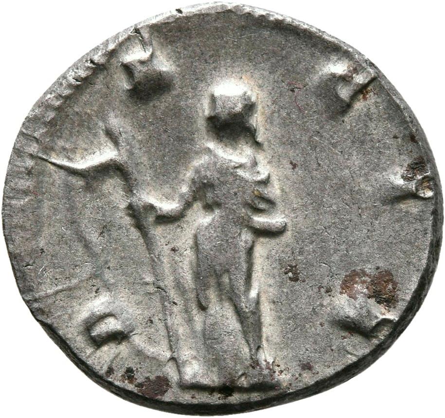 Trajan Decius, silver antoninianus, collection photograph Mainz-ID712, reverse