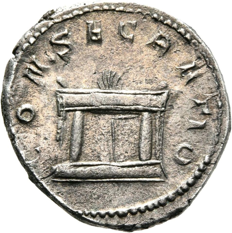 Trajan Decius, silver antoninianus, collection photograph Mainz-ID715, reverse
