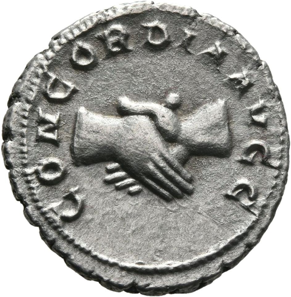 Balbinus, silver antoninianus, collection photograph Mainz-ID681, reverse