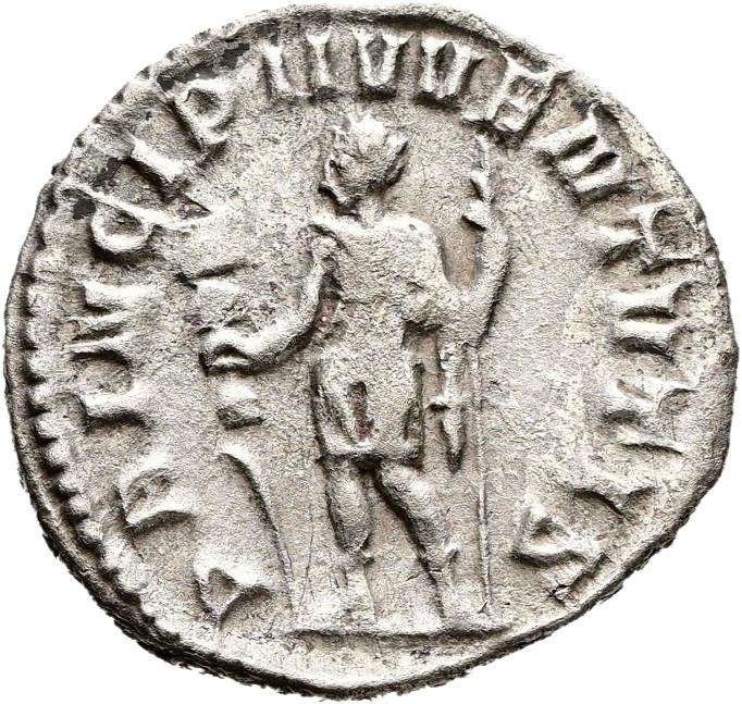 Trajan Decius, silver antoninianus, collection photograph Hamburg-ID1286, reverse
