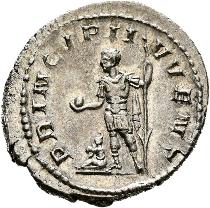 Philip the Arab, silver antoninianus, collection photograph Hamburg-ID1253, reverse