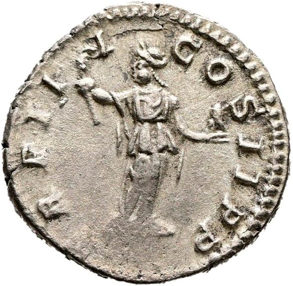 Geta, Silver denarius, collection photograph Hamburg-ID942, reverse