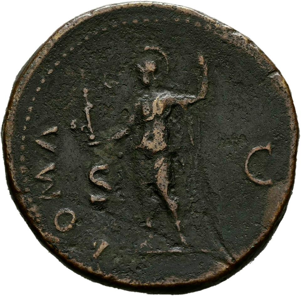 Vespasian, Bronze sestertius, collection photograph Hamburg-ID459, reverse
