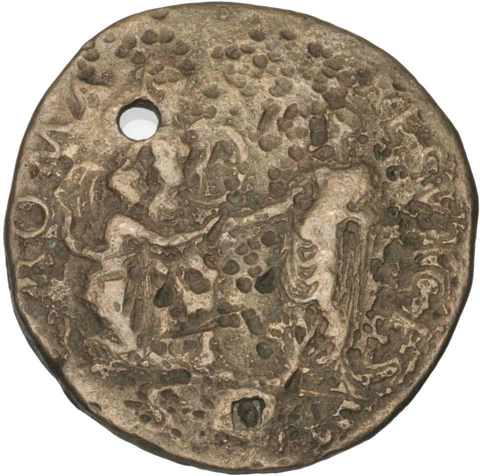 Vespasian, Bronze sestertius, collection photograph Herzog-ID43, reverse
