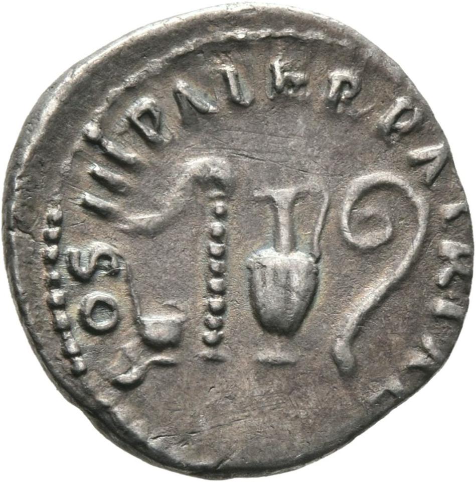 Nerva, Silver denarius, collection photograph Mainz-ID203, reverse
