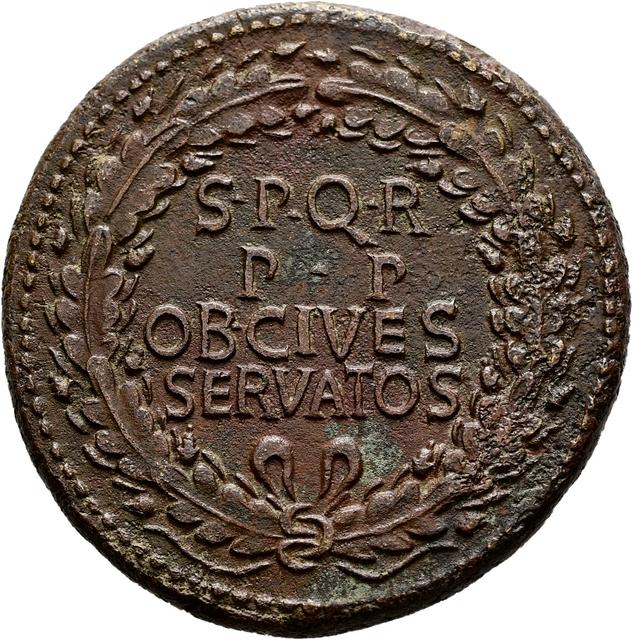 Caligula Sestertius RIC I (second edition) Gaius/Caligula 46, reverse