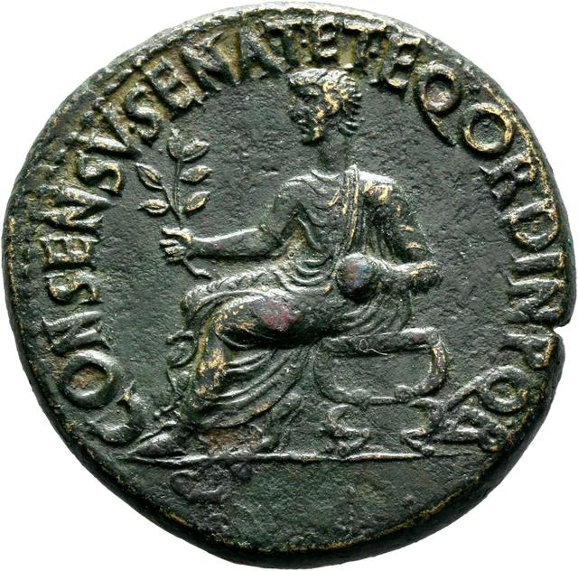 Caligula Bronze Dupondius RIC I (second edition) Gaius/Caligula 56, reverse