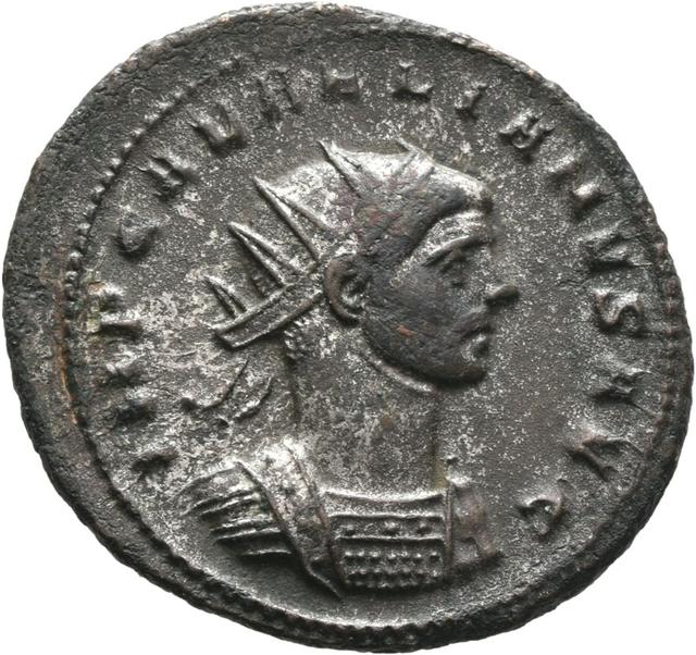 Aurelian Billon Antoninianus RIC V Aurelian 151, obverse