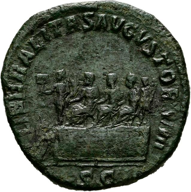 Balbinus Bronze Sestertius RIC IV Balbinus 14, reverse