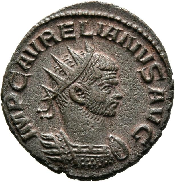 Aurelian Antoninianus RIC V Aurelian 347, obverse