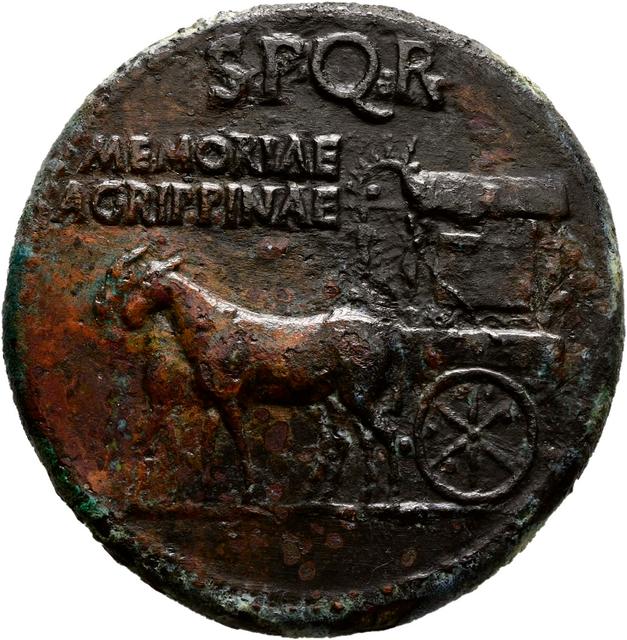 Agrippina Sestertius, RIC I (second edition) Gaius/Caligula 55, reverse