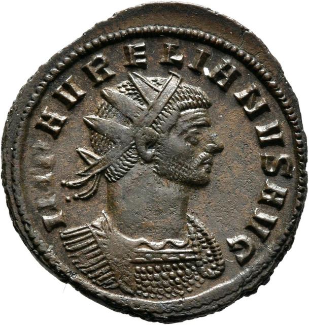 Aurelian Antoninianus, RIC V Aurelian 142, obverse