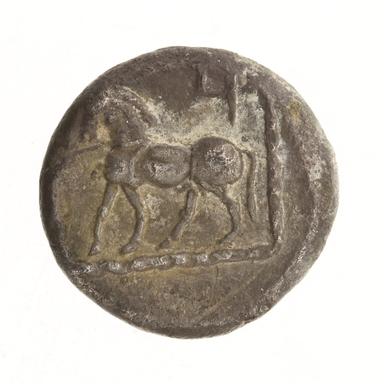 Samaria Silver rb' Sheqel, obverse