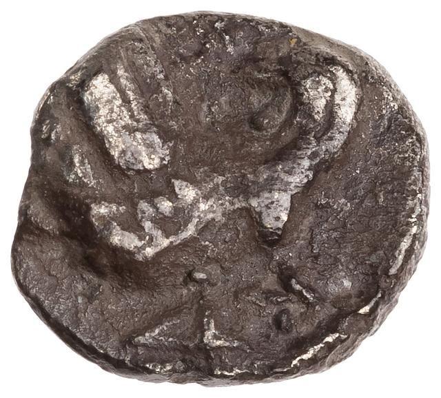 Yehud Medinata Silver Hemiobol, reverse