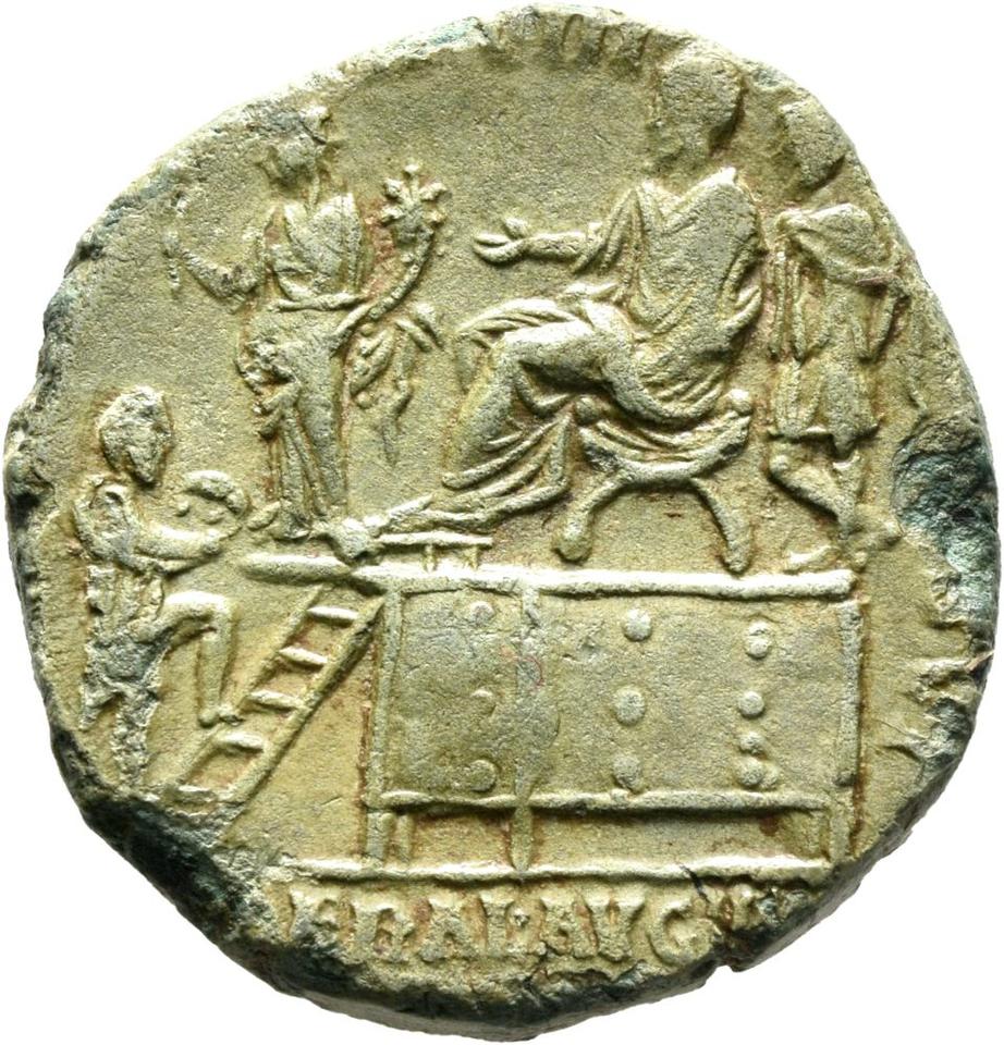 Commodus, copper-alloy sestertius, collection photograph Mainz-ID377, reverse