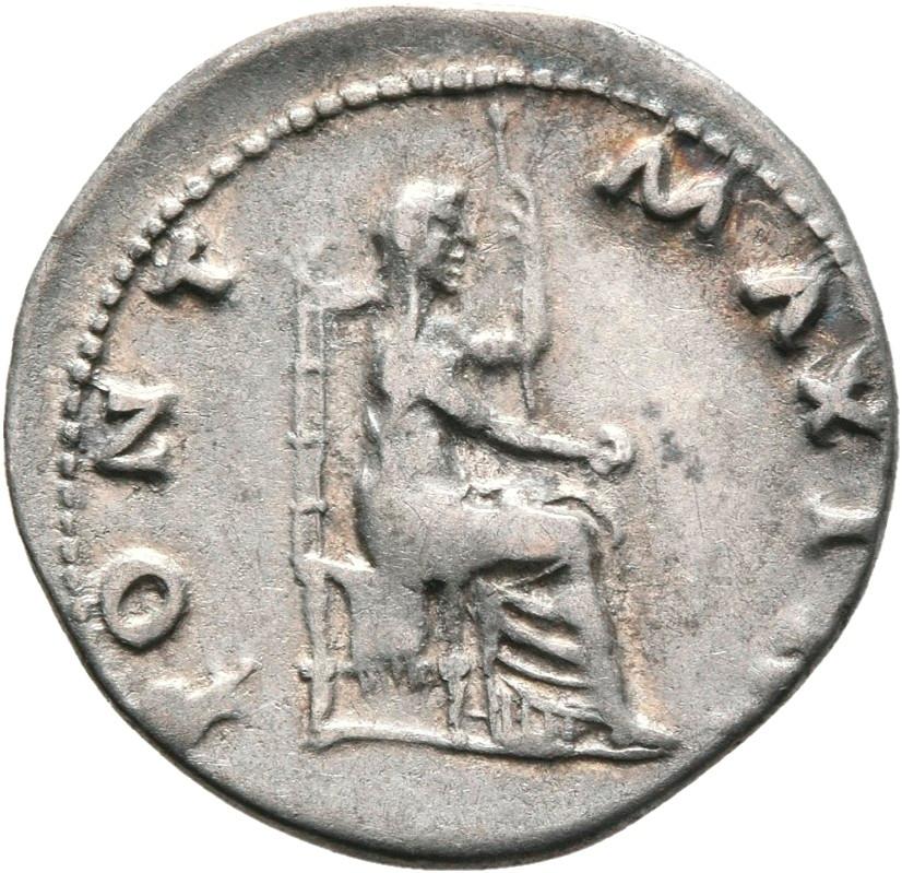 Vitellius, Silver denarius, collection photograph Mainz-ID593, reverse