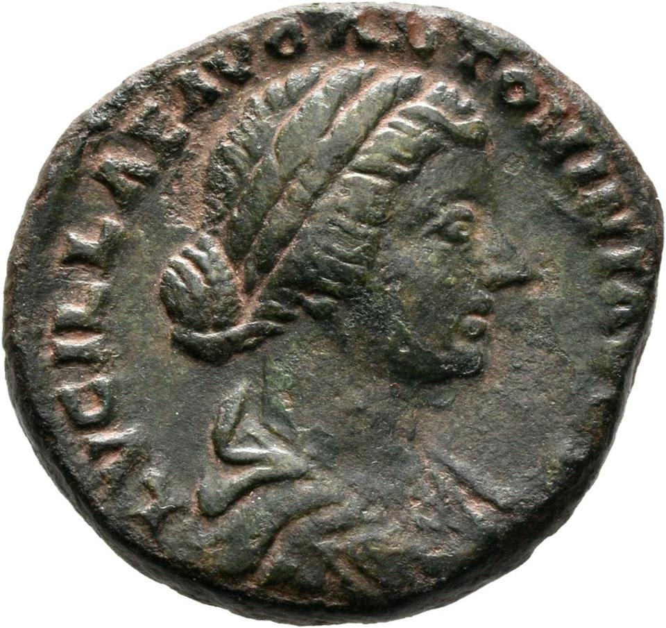 Marcus Aurelius, Bronze as, collection photograph Mainz-ID364, obverse