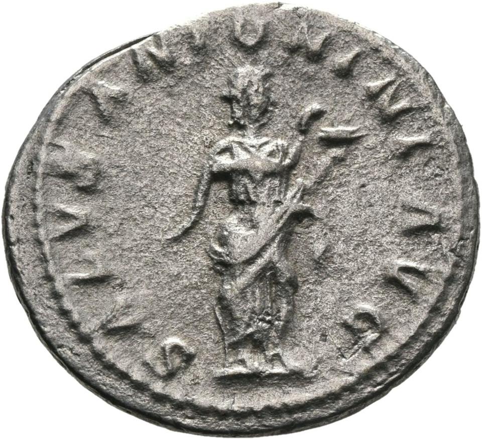 Elagabalus, silver antoninianus, collection photograph Mainz-ID148, reverse