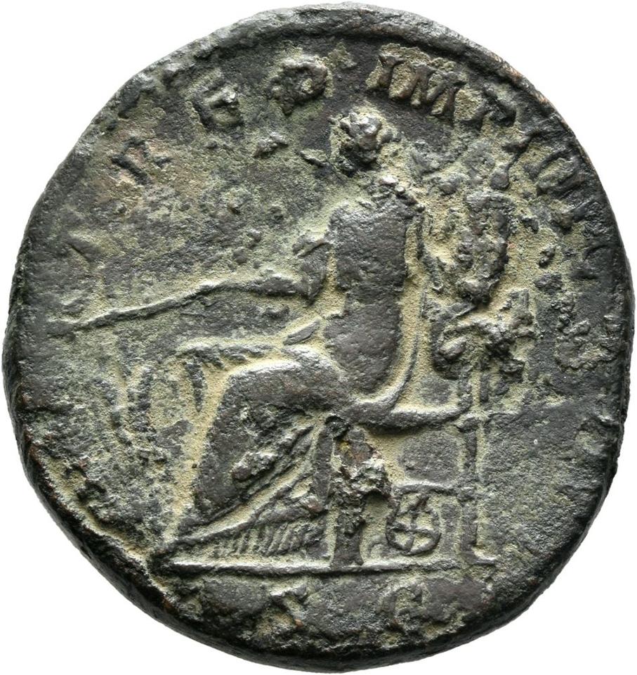Commodus, copper-alloy sestertius, collection photograph Mainz-ID376, reverse