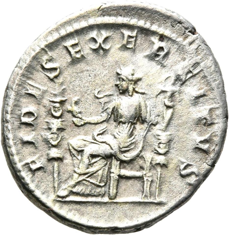 Elagabalus, silver antoninianus, collection photograph Mainz-ID526, reverse