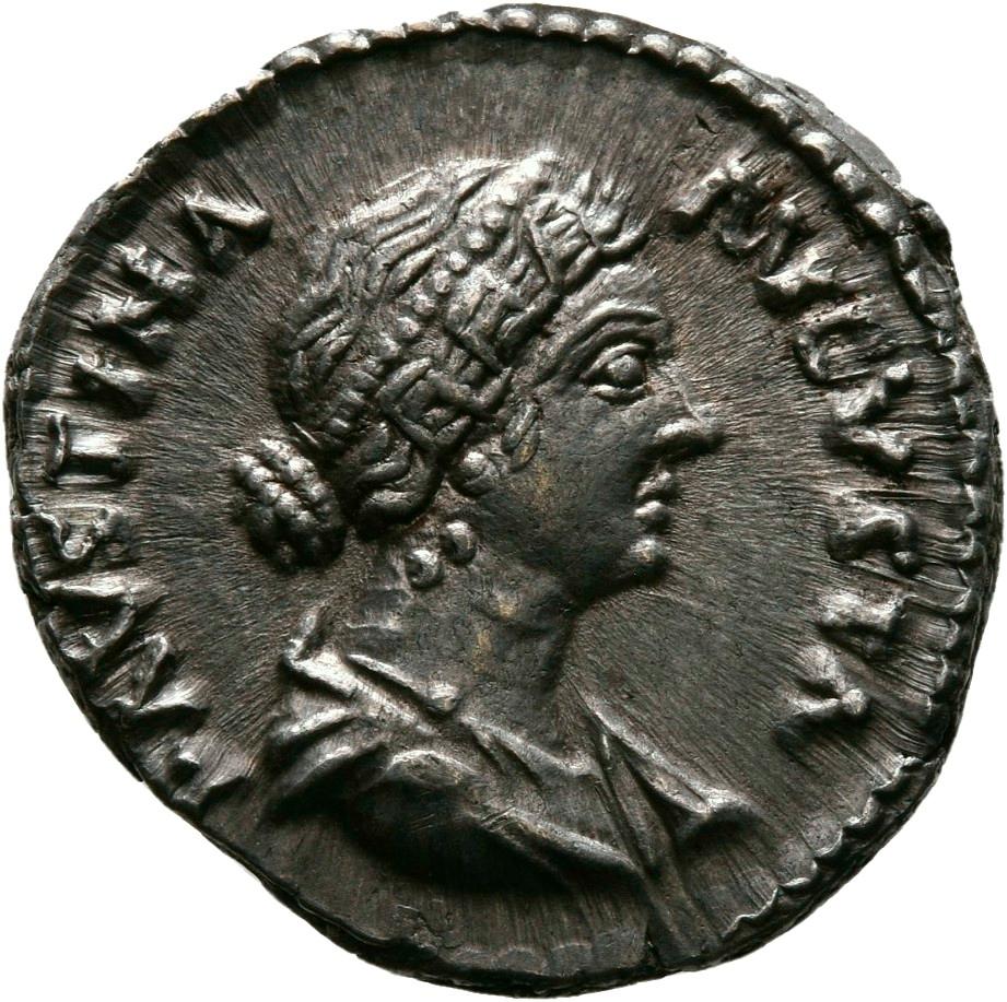 Marcus Aurelius, silver denarius, collection photograph Mainz-ID1051, obverse