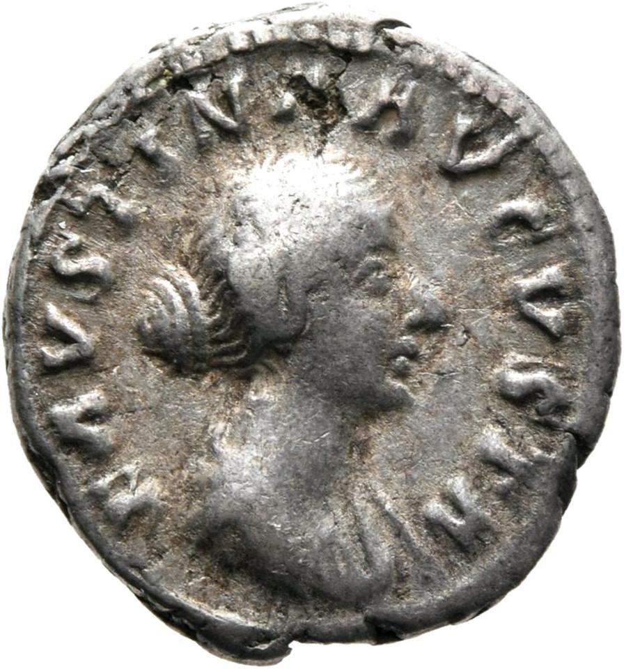 Marcus Aurelius, silver denarius, collection photograph Mainz-ID349, obverse