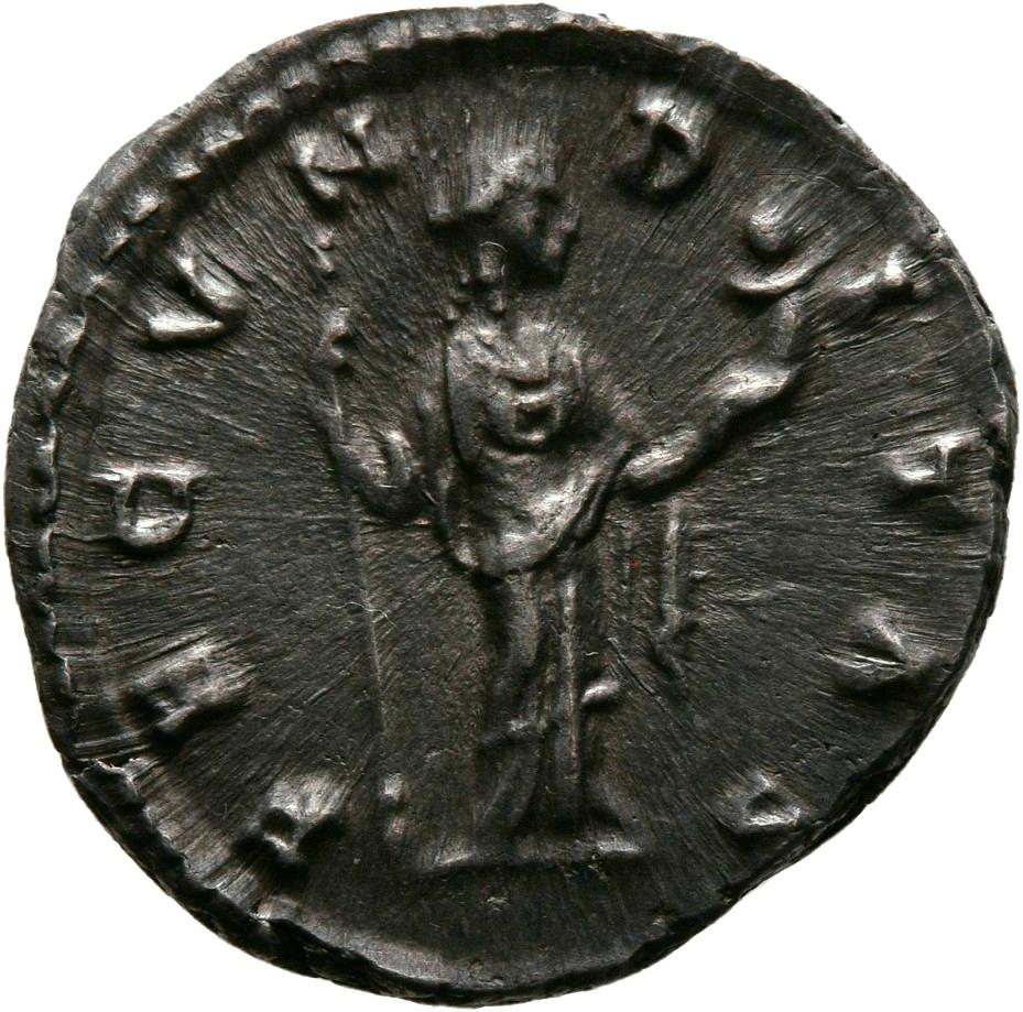 Marcus Aurelius, silver denarius, collection photograph Mainz-ID1051, reverse
