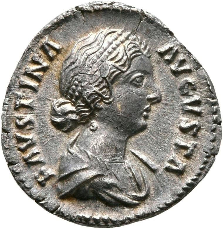 Marcus Aurelius, silver denarius, collection photograph Mainz-ID356, obverse