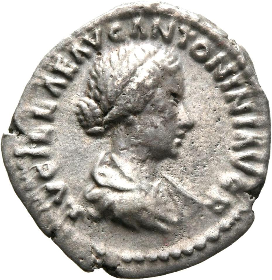 Marcus Aurelius, silver denarius, collection photograph Mainz-ID362, obverse
