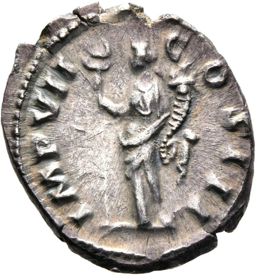 Marcus Aurelius, silver denarius, collection photograph Mainz-ID346, reverse