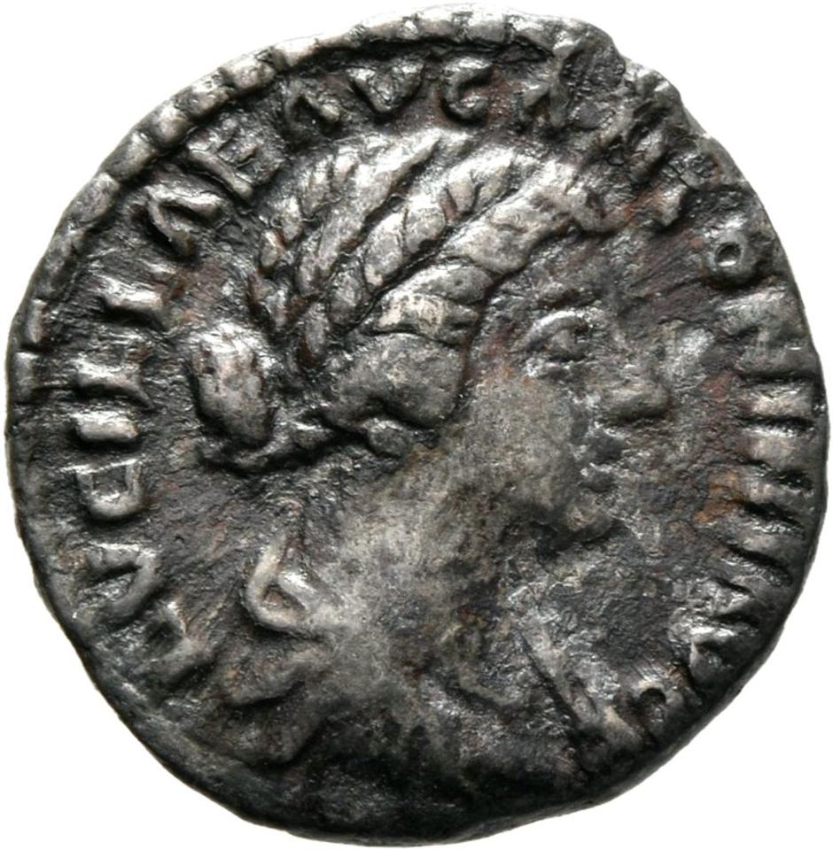 Marcus Aurelius, silver denarius, collection photograph Mainz-ID361, obverse