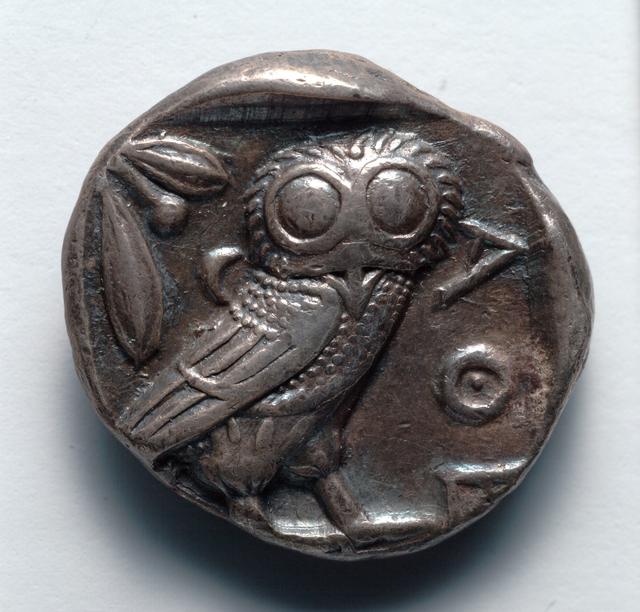 The Athenian Silver Tetradrachm: Archaic Foundations and the Fifth-Century Transitional Series, reverse