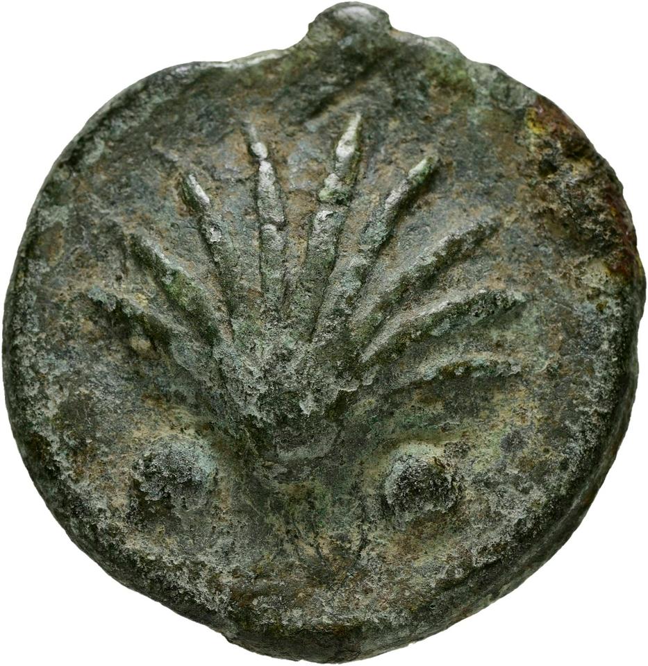 Roman Republic, copper-alloy sextans, collection photograph Hamburg-ID127, obverse