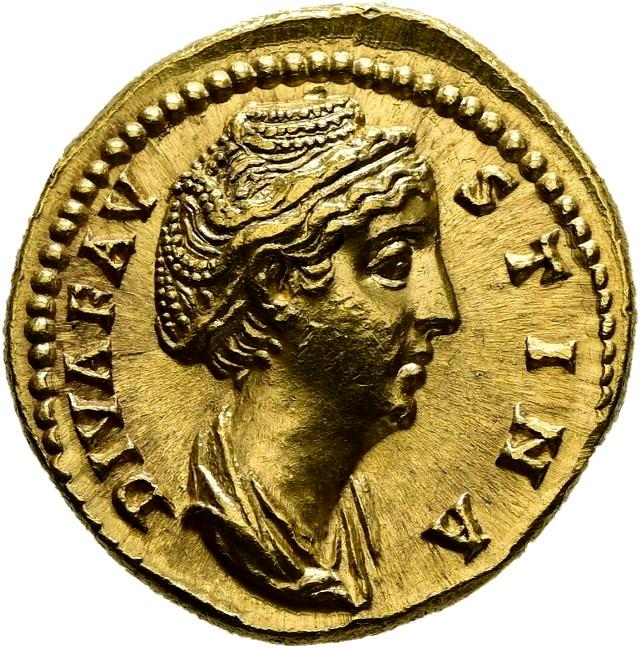 Antoninus Pius, Gold aureus, collection photograph Hamburg-ID710, obverse