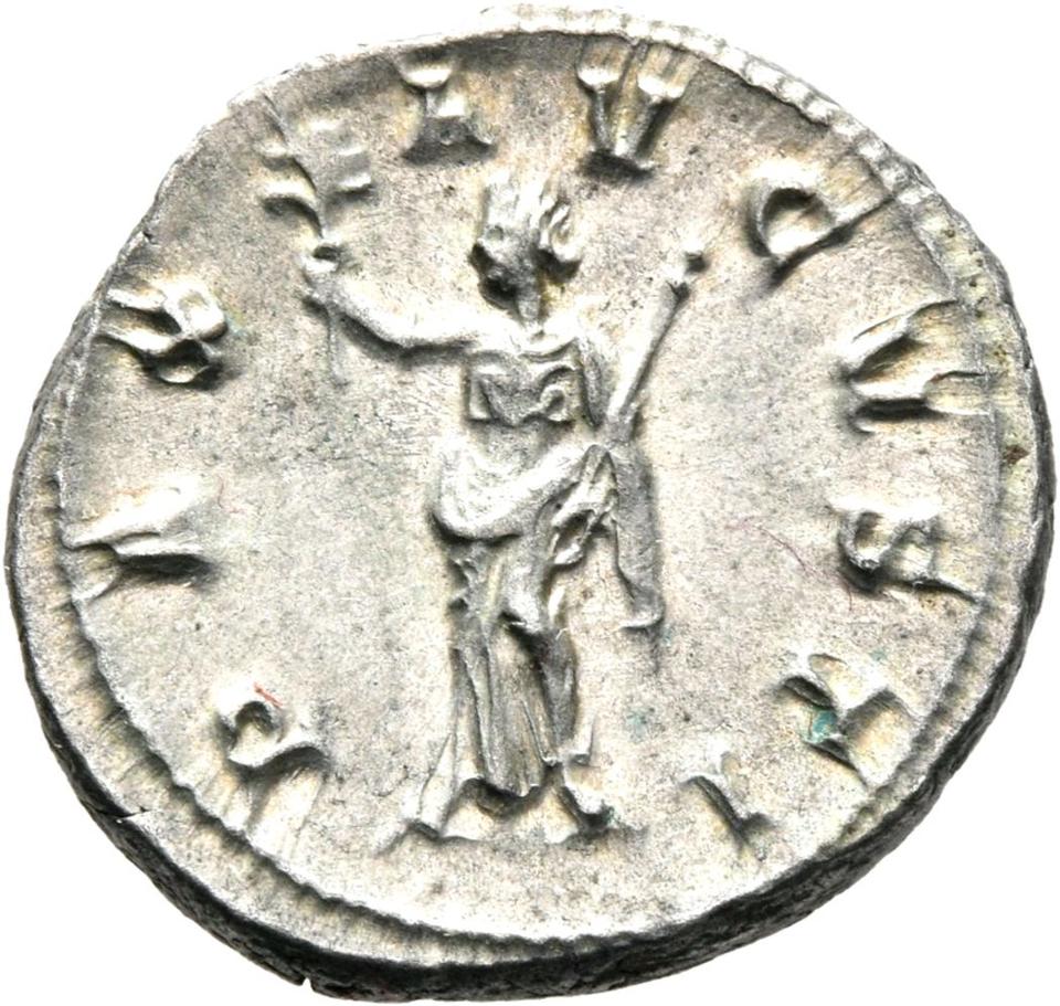 Maximinus I, Silver denarius, collection photograph Mainz-ID658, reverse